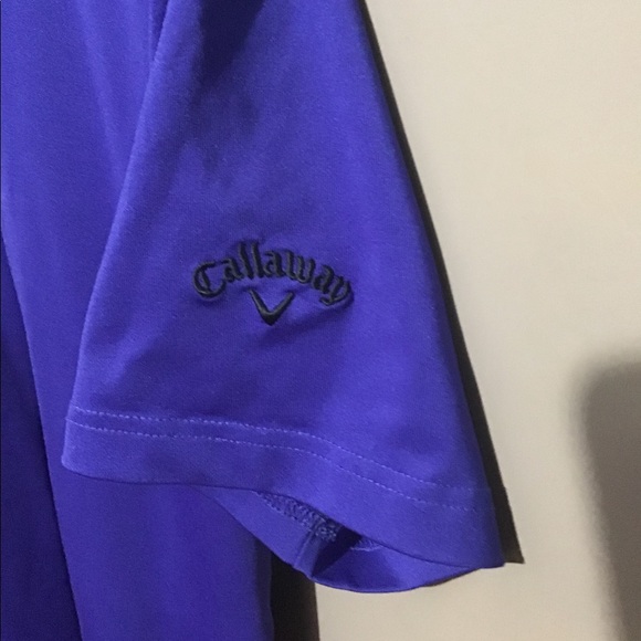 Callaway Blue Golf Shirt - Picture 2 of 3